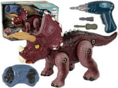 shumee Dinozaver za razstavljanje s svedrom, plastika