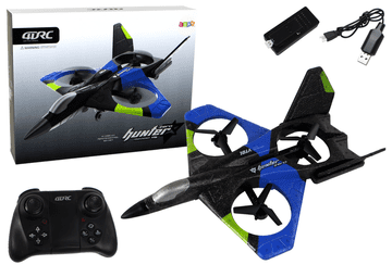 shumee Daljinsko vodeno lovsko letalo R/C modre barve