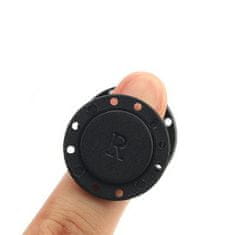 Northix Magnetni gumb - črn - 22 mm 