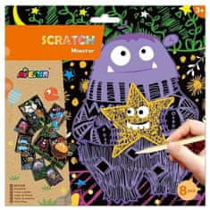 AVENIR Scratch-off slike 8 kosov - Pošasti