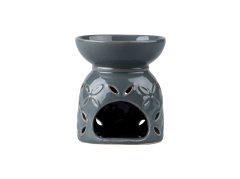 Aromalampa keramična temno siva 95x110mm