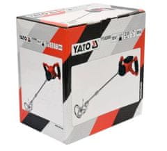 YATO Komplet akumulatorski mešalnik za malte in lepila 18V 2Ah