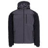 ANOXI Softshell zimska jakna P, siva/črna, XXL