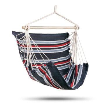 shumee Brazilski modri in rdeči viseči stol Sofotel Rhodes