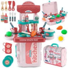 shumee Ricokids 772900 otroška kuhinja s kovčkom