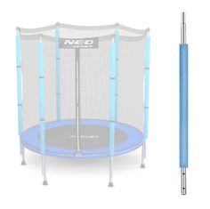 shumee Spodnja opora za trampolin z zunanjo mrežo 4,5 ft modra Neo-Sport