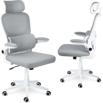 shumee Sofotel Formax micromesh pisarniški stol, siv
