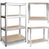 Kovinski skladiščni regal 174 x 80 x 40 Plonos 470100
