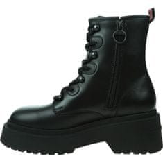 Tommy Hilfiger Škornji črna 41 EU Lace Up