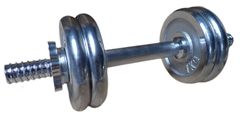 ACRAsport Enoročno nalaganje hantle, krom 6 kg