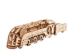 UGEARS MINI lokomotiva Leseni 3D mehanski komplet