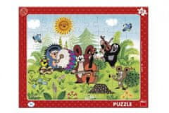 Dino Deska puzzle Krtek in skupina 29x37cm 40 kosov v foliji