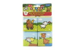 Teddies Kocka Moje prve živali 7x7cm MPZ