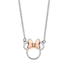 Disney Decentna srebrna dvobarvna ogrlica Minnie Mouse N900521TL-16