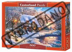 Castorland Winter Cottage Puzzle 500 kosov
