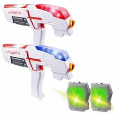 TM Toys Infrardeča pištola Laser-X - dvojni komplet