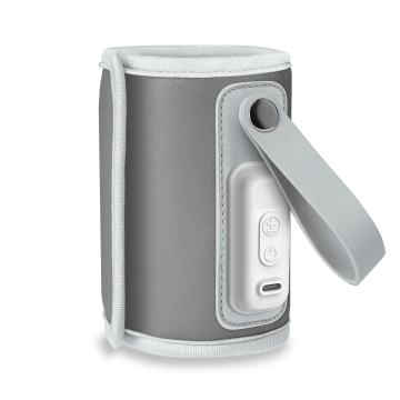 Lionelo Grelnik stekleničk thermup go grey silver