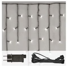 Emos D1CC03 Klasik osnovni set za povezovalni niz - ledene sveče, 2,5 m, zunanja, hladna bela, časovnik