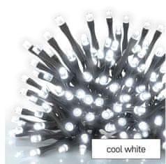 Emos D1CC03 Klasik osnovni set za povezovalni niz - ledene sveče, 2,5 m, zunanja, hladna bela, časovnik