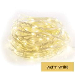 Emos D3AW15 LED božična drop veriga, 12 m, zunanja in notranja, topla bela, časovnik - odprta embalaža