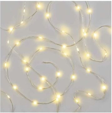 Emos D3AW16 LED božična drop veriga, 16 m, zunanja in notranja, topla bela, časovnik