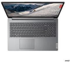 IdeaPad 1 prenosnik 39,62 cm (15,6), FHD, R7 5700U, 16GB, 1TB, DOS (82R400DDSC)