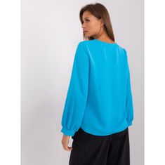 Factoryprice Ženska bluza z dolgimi rokavi AIRO modra EM-BZ-13575.08_402685 Univerzalni