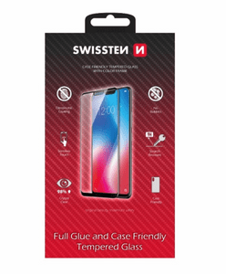 Swissten Case Friendly zaščitno steklo za Apple iPhone 15