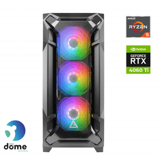 Anni Gamer Advanced namizni računalnik, R5 5600X, 16GB, SSD1TB, RTX4060Ti, FreeDOS (ATPII-G8-7516)