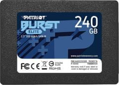 Patriot Burst Elite 2,5" 240 GB, SATA III SSD