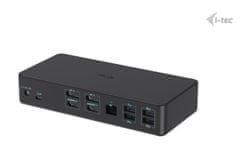 USB 3.0/USB-C/Thunderbolt 3 Professional Priključna postaja z dvojnim zaslonom 4K Gen2, PD 100W