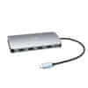 USB-C Metal Nano 3x Display Docking Station, Power Delivery 100 W