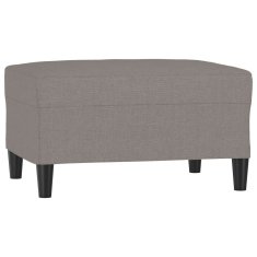 Vidaxl Stolček za noge taupe 70x55x41 cm blago