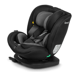 Lionelo BASTIAAN avtosedež i-size s sistemom ISOFIX, 40-150 cm, temno siv - odprta embalaža