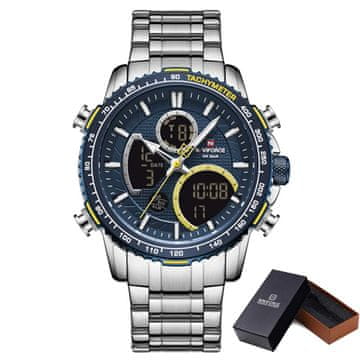 NaviForce Moška ročna ura Speedster Blue