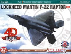 3D sestavljanka Lockheed Martin F-22 Raptor vojaško letalo