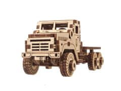 UGEARS 3D lesena mehanska sestavljanka Vojaški tovornjak