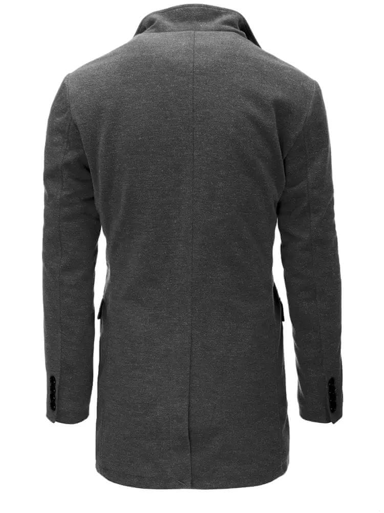 Dstreet Moški plašč crombie Essyrre temno siva mimovrste=)