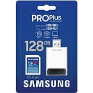 Samsung Samsung/SDXC/128GB/180MBps/USB 3.0/USB-A/razred 10/+ Adapter/modra