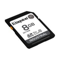 Kingston Industrial/SDHC/8GB/100MBps/UHS-I U3/Class 10