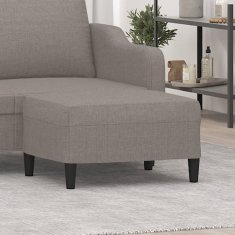Vidaxl Stolček za noge taupe 70x55x41 cm blago
