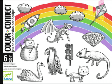 Djeco Igra s kartami Color connect