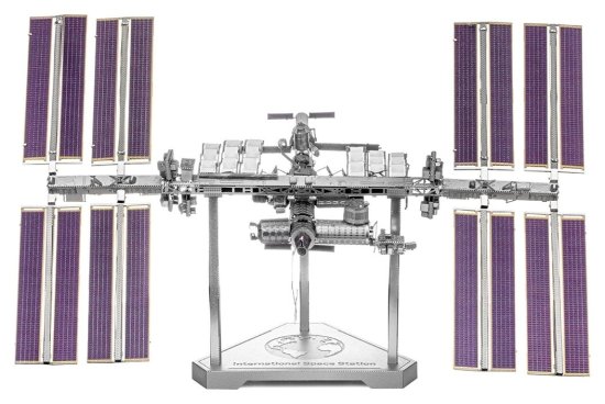 Metal Earth 3D sestavljanka Mednarodna vesoljska postaja (ICONX)