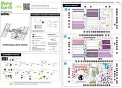 Metal Earth 3D sestavljanka Mednarodna vesoljska postaja (ICONX)