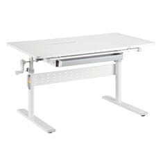 shumee XD nastavljiva otroška pisalna miza SPE-X102W 100x60 cm