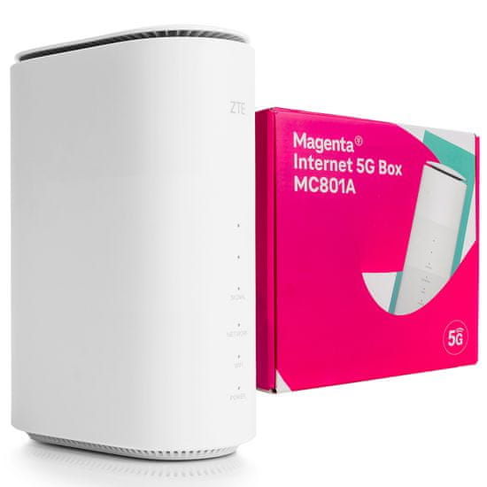 shumee ZTE MC801A 5G LTE Cat.20 usmerjevalnik do 3,6 Gb/s Magenta