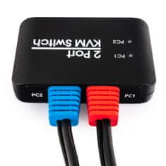 shumee USB + HDMI 2/1 Spacetronik KVM stikalo SPH-KVM21
