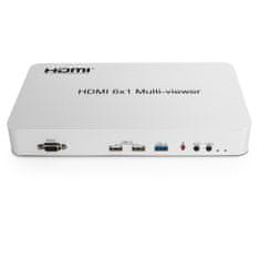 Večpredstavnostni prikazovalnik HDMI 6/1 Spacetronik SPH-MV61PIP-Q3