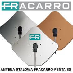 Fracarro jeklena satelitska antena PENTA85 opeka