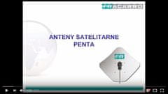 shumee Fracarro jeklena satelitska antena PENTA85 opeka